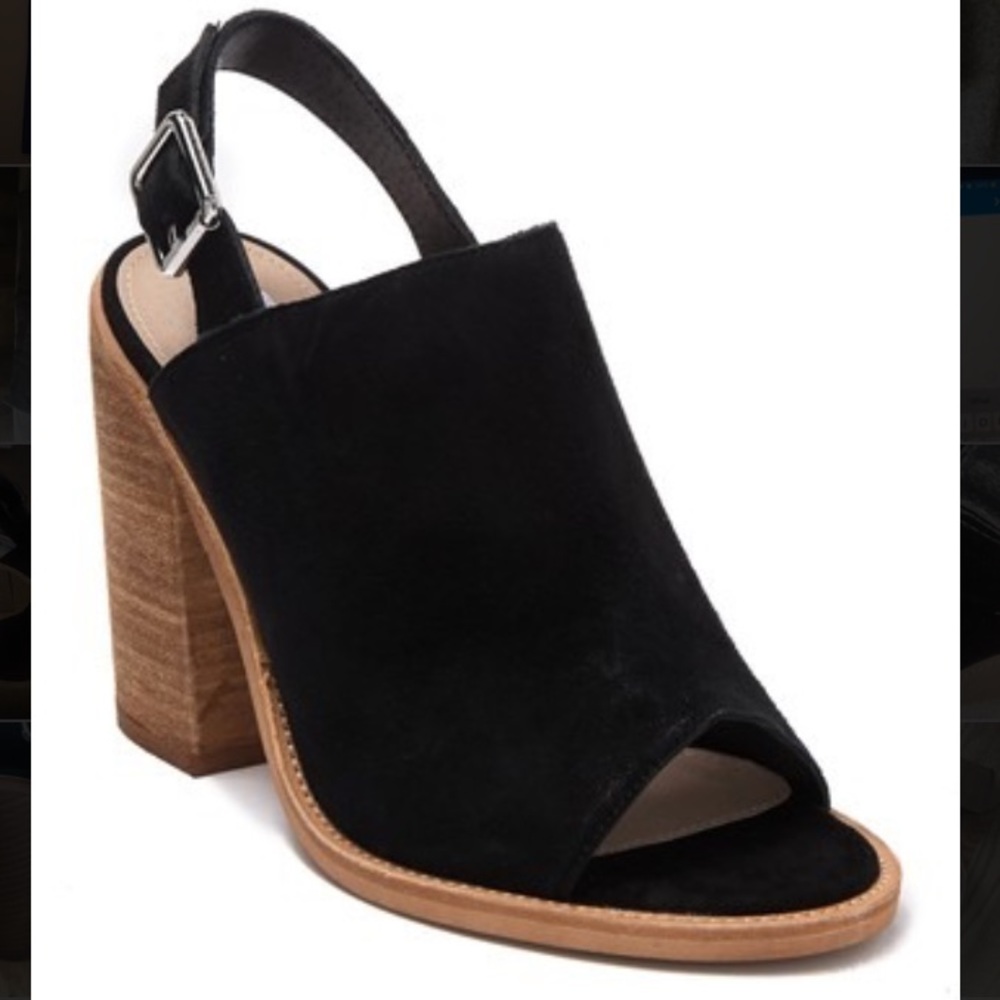 Steven Madden Suede Block Heel Shoes